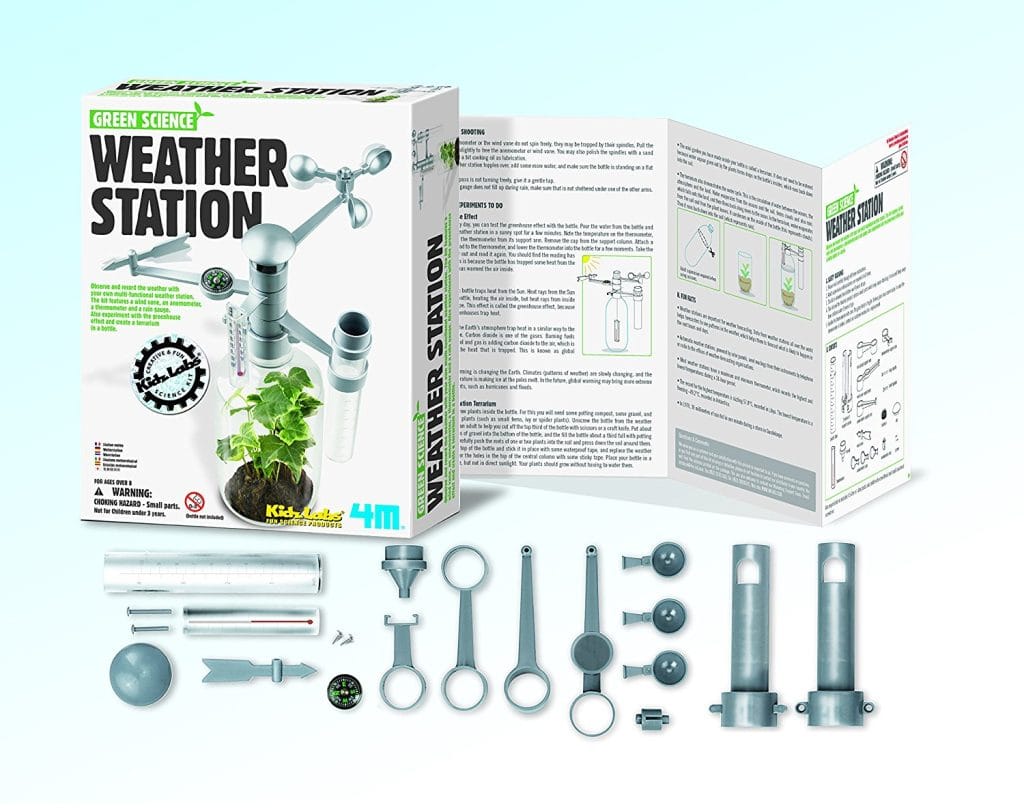 Green Science weather station for the classroom