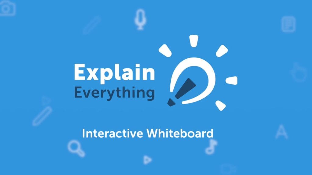 The logo of Explain Everything, the interactive whiteboard app