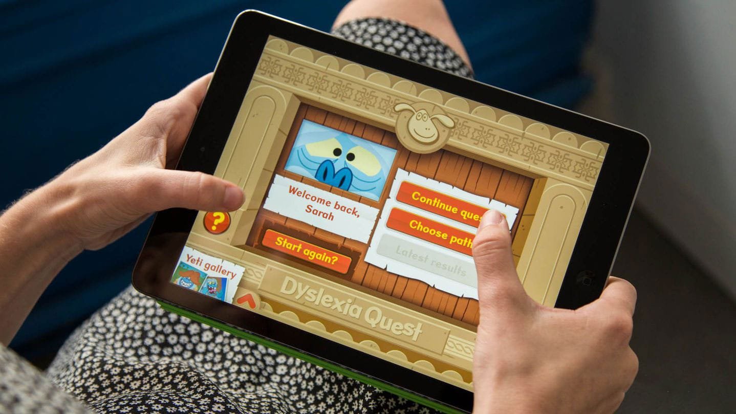 Dyslexia Quest iPad app