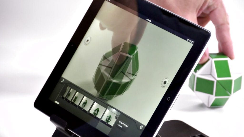 create stop-motion animations on the ipad