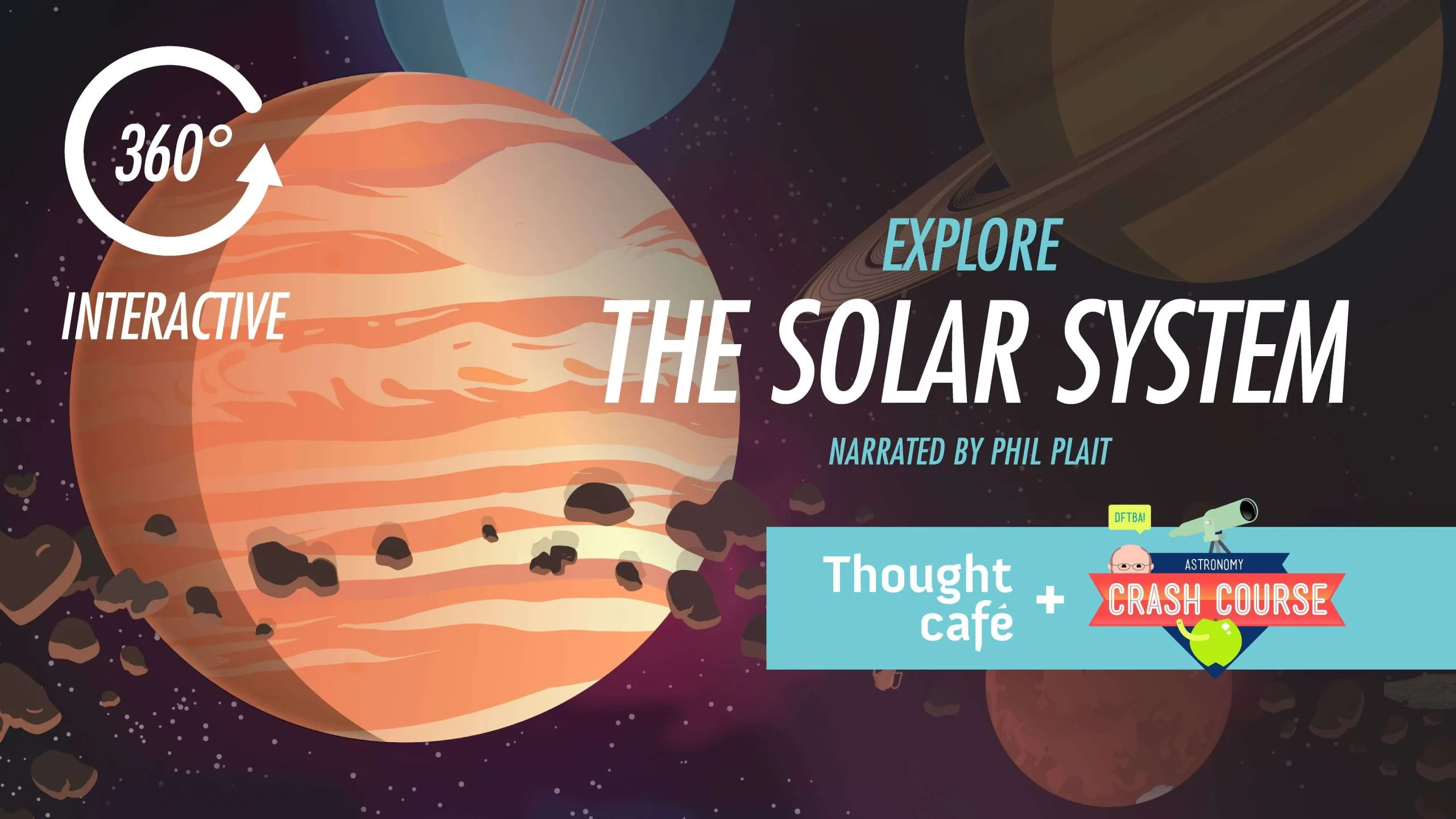 An interactive 360 degree tour of our solar system
