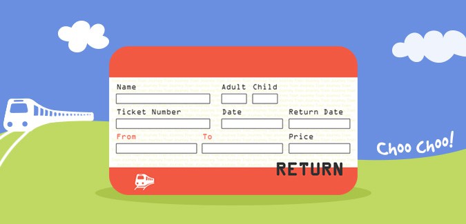 UK Train Ticket Template PAPERZIP