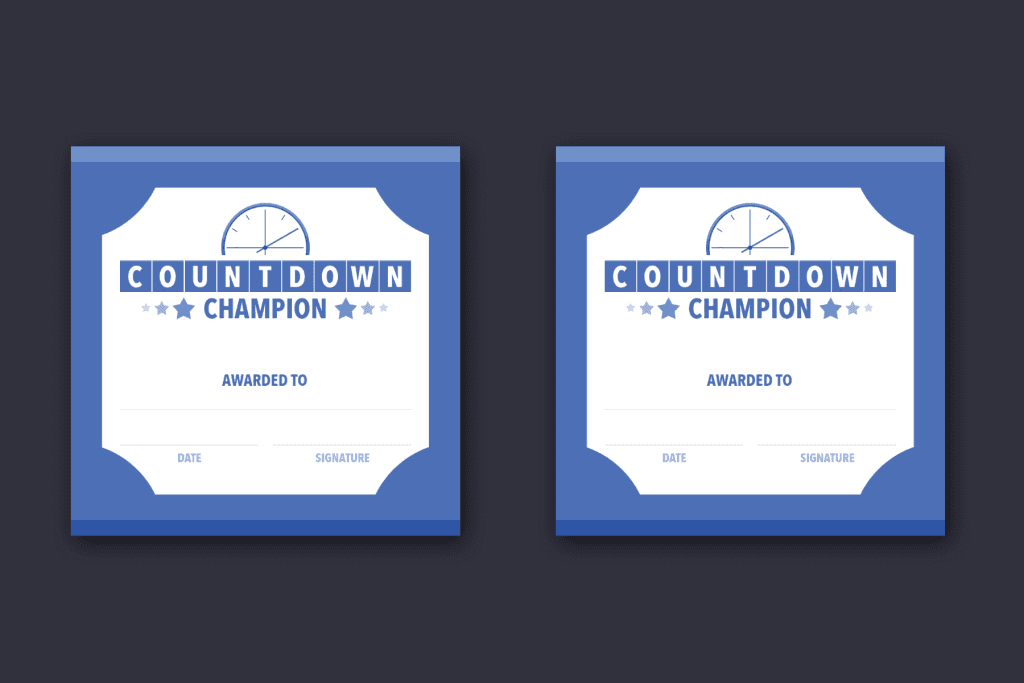 countdown letters numbers game certificates free