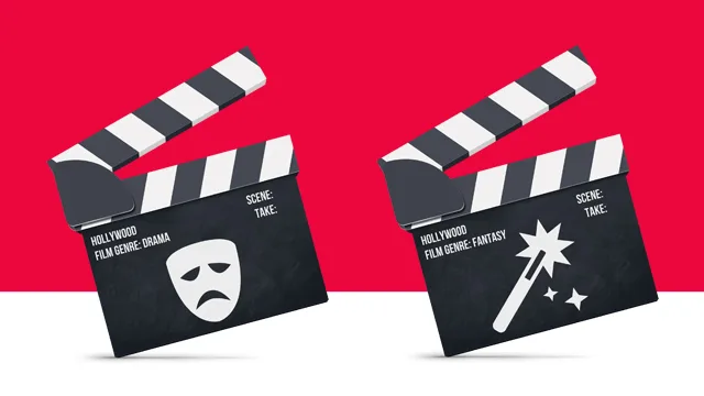 film genre clapper boards