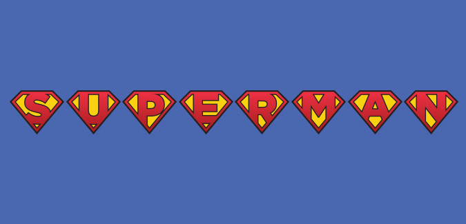 free superman alphabet