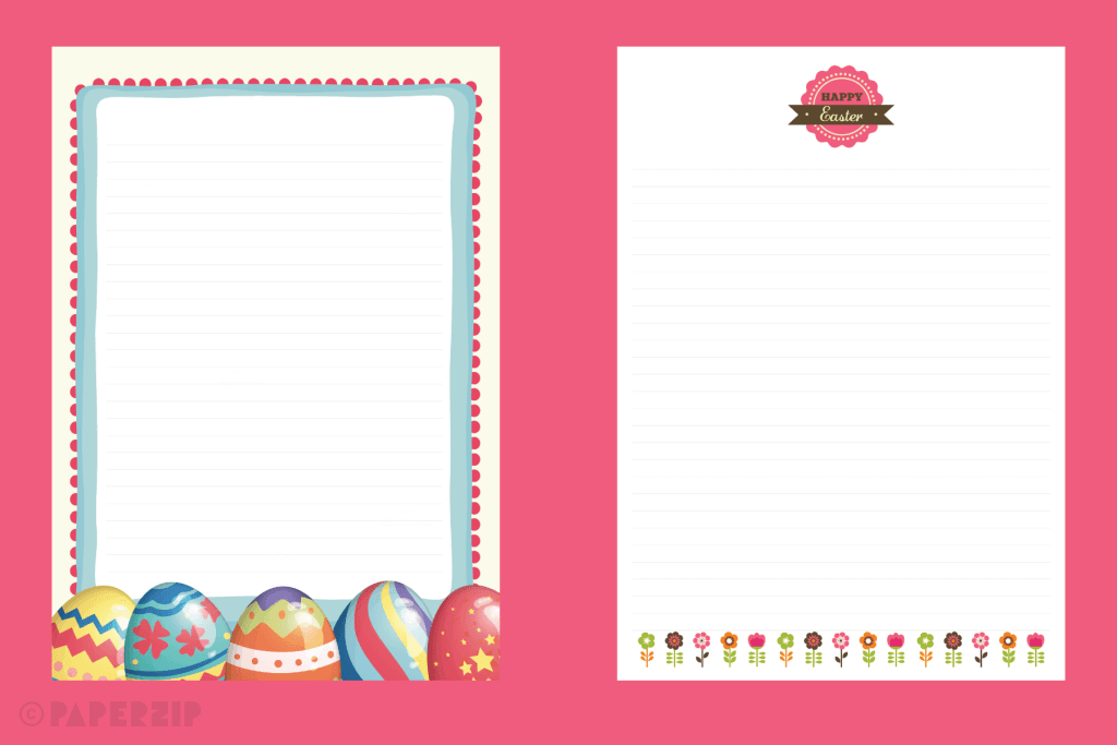 free easter writing templates for schools
