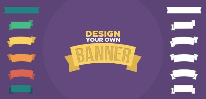 Design your own banner for the classroom
