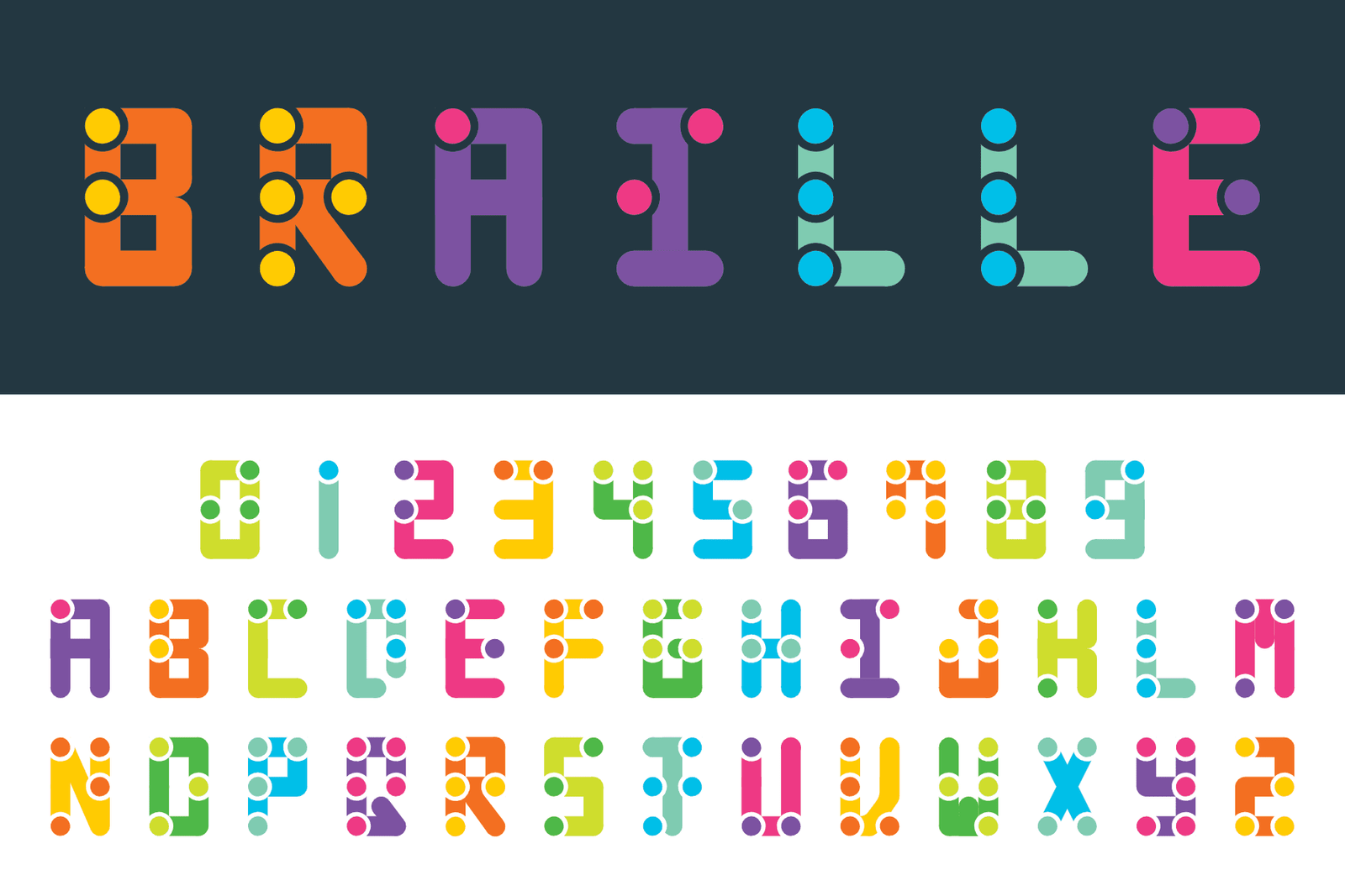 Free Printable Braille Alphabet Chart