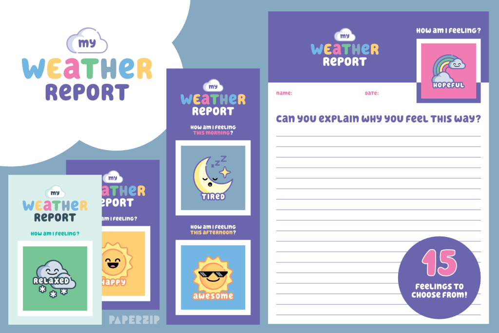 A weather report for helping children express their feelings