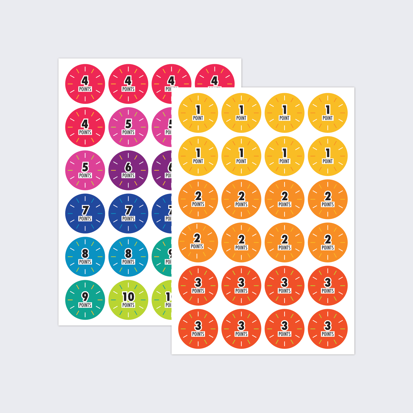 Classroom Points Reward System (1-10) Stickers - Image 2