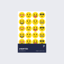 Happy and Sad Emoji Face Stickers