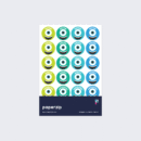 Round Monster Stickers