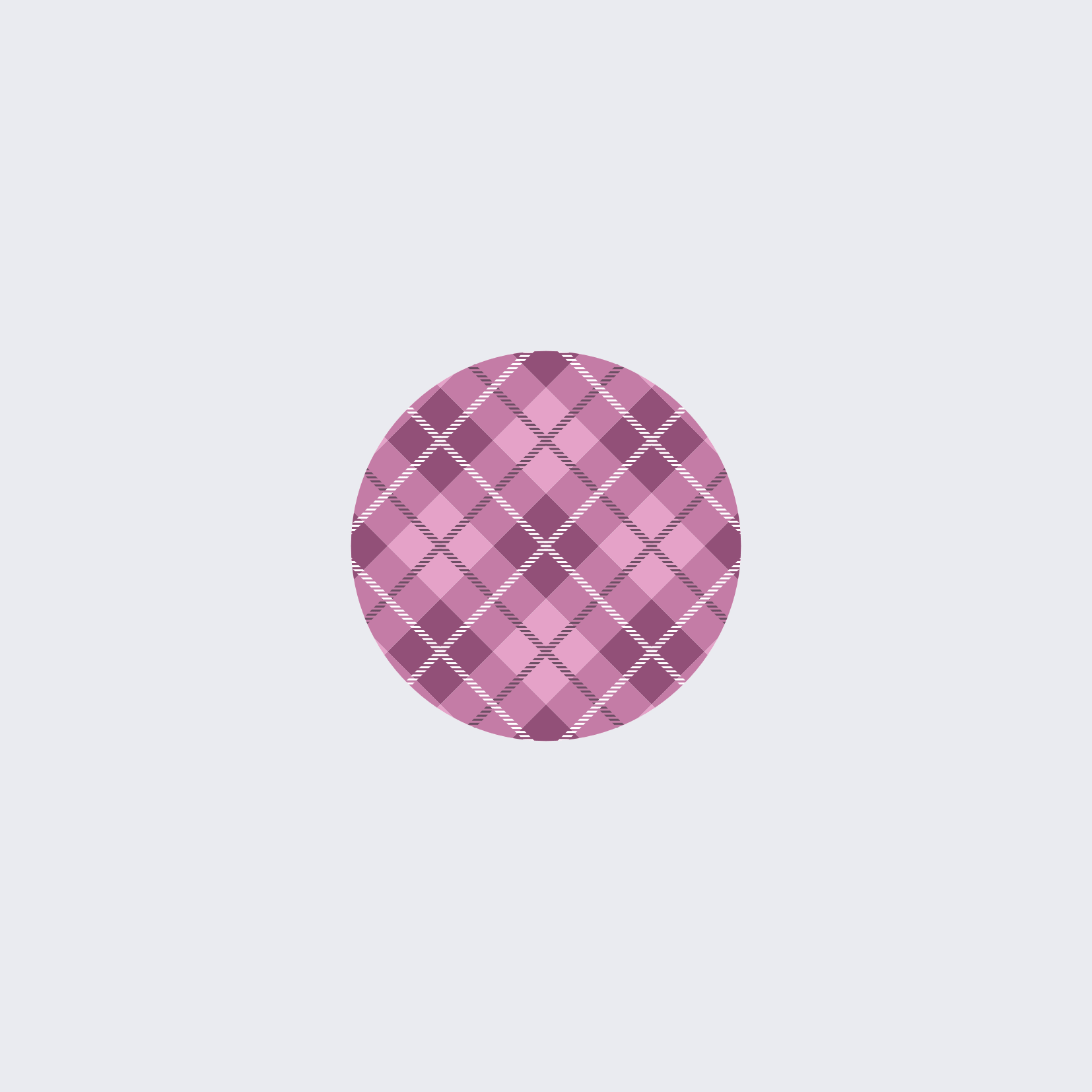 Pink Tartan Stickers - Image 3