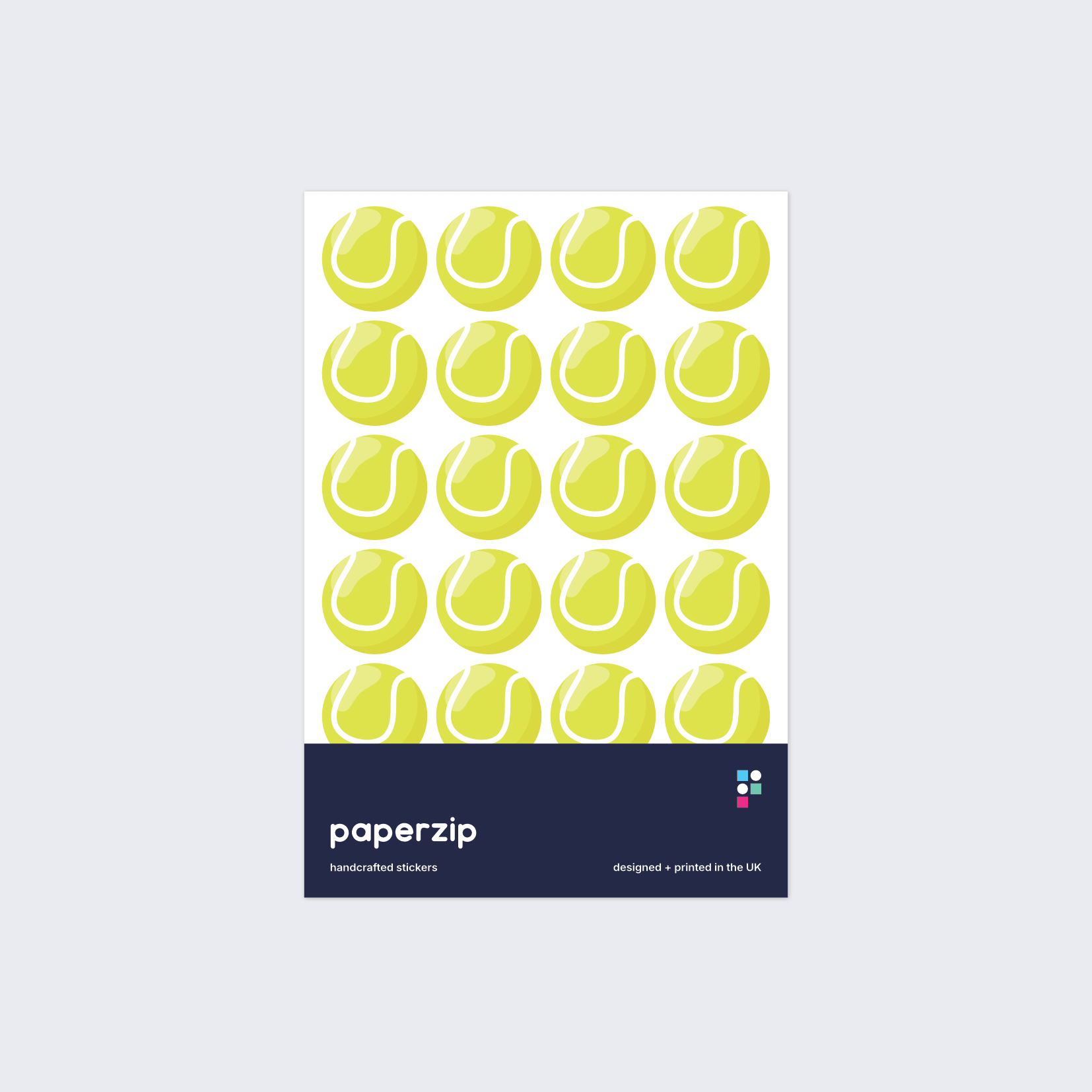 Tennis Ball Stickers