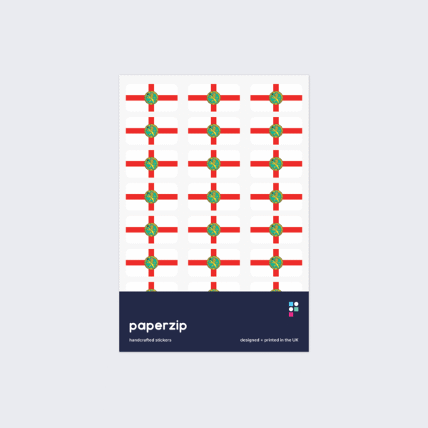 Alderney Flag Stickers