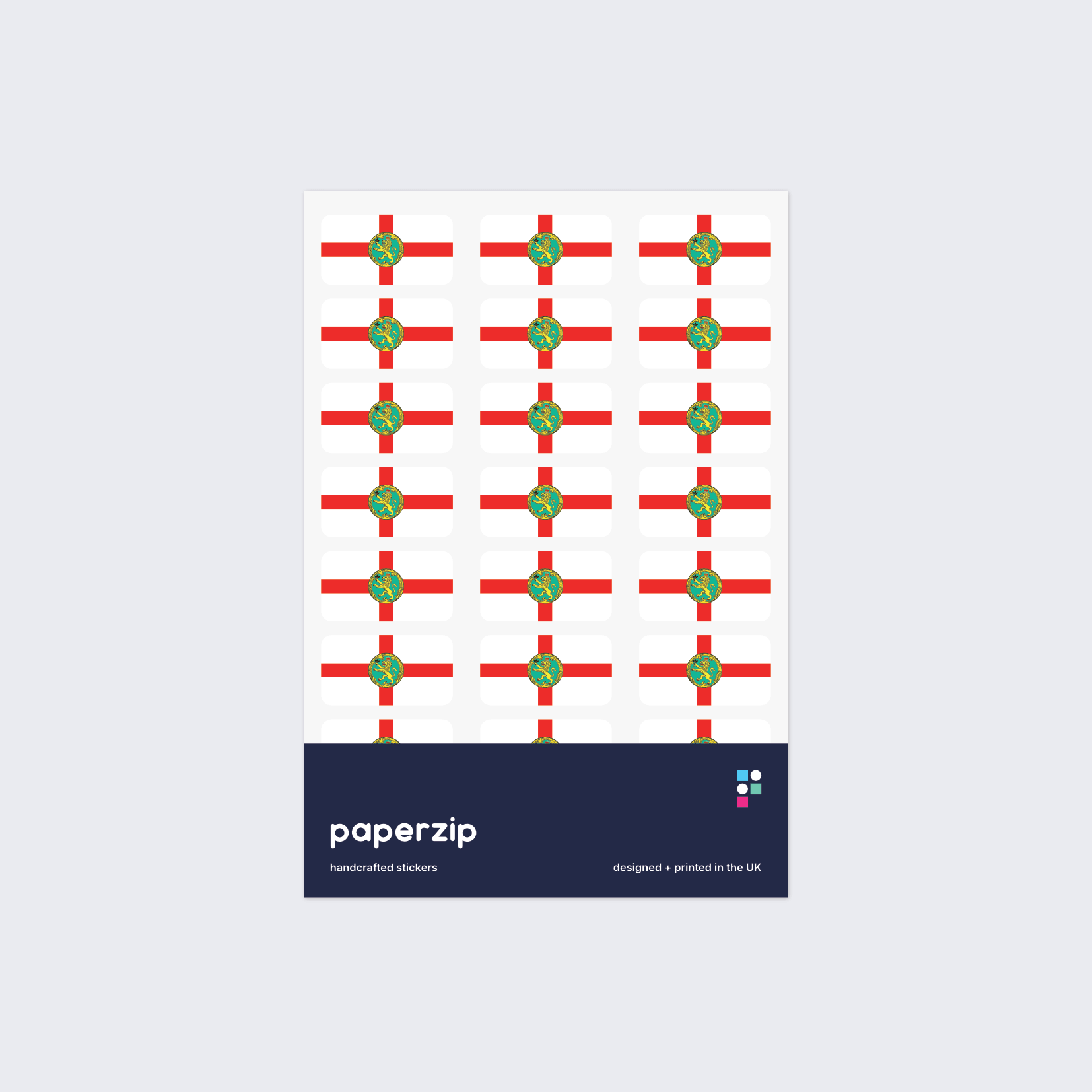 Alderney Flag Stickers