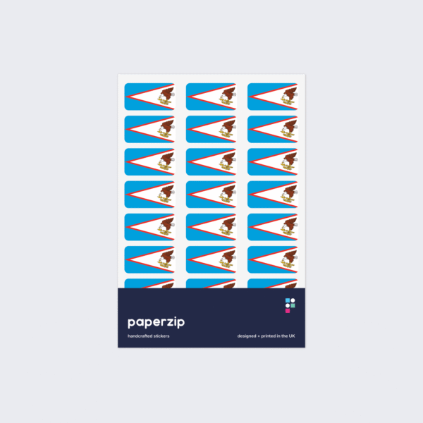 American Samoa Flag Stickers