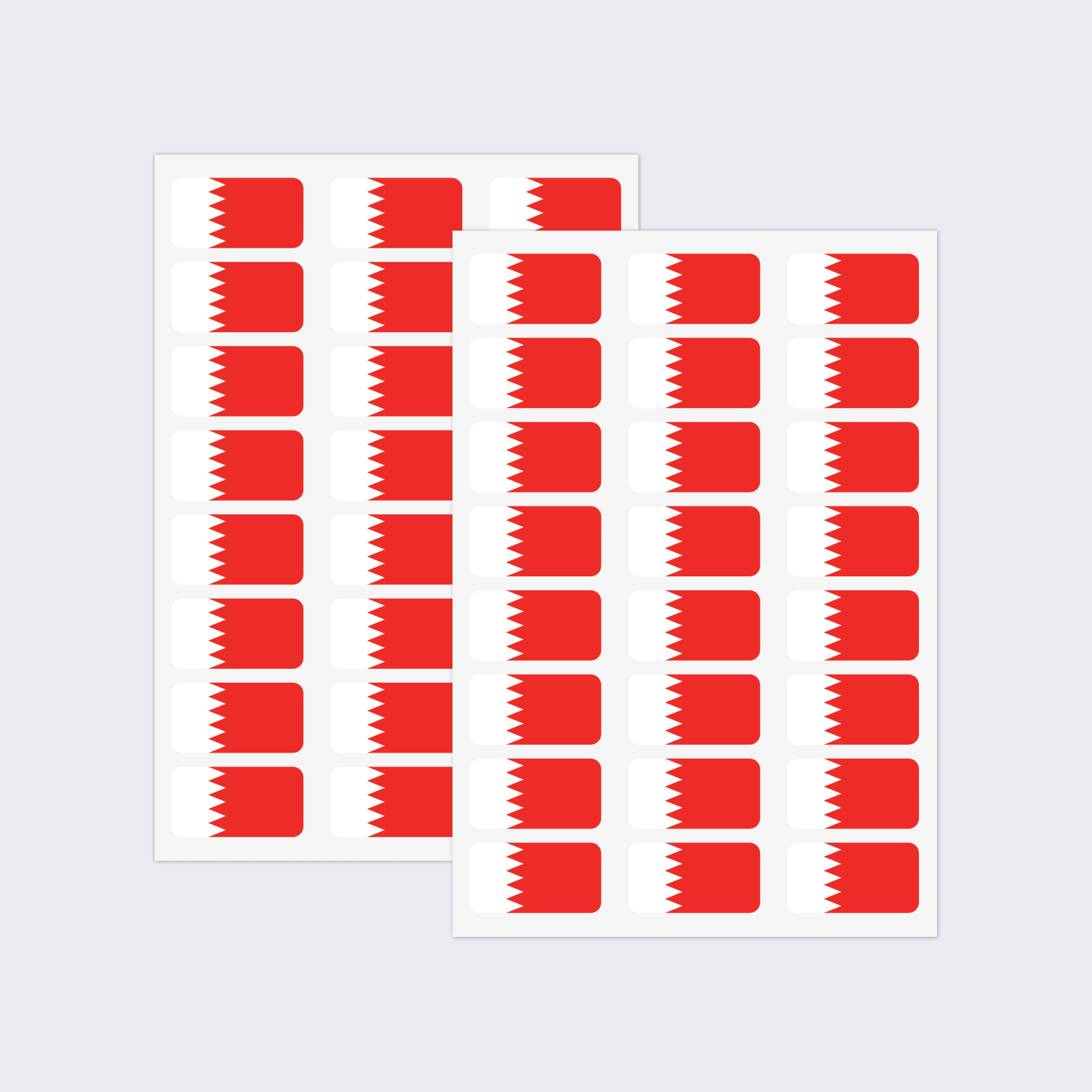 Bahrain Flag Stickers - Image 2