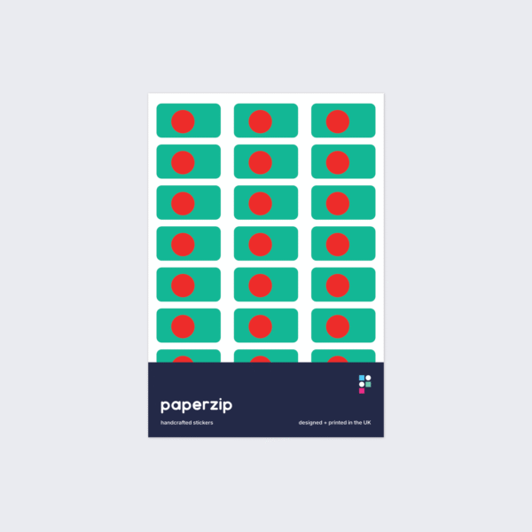 Bangladesh Flag Stickers
