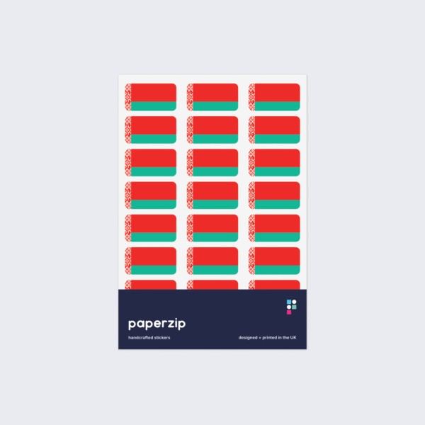 Belarus Flag Stickers