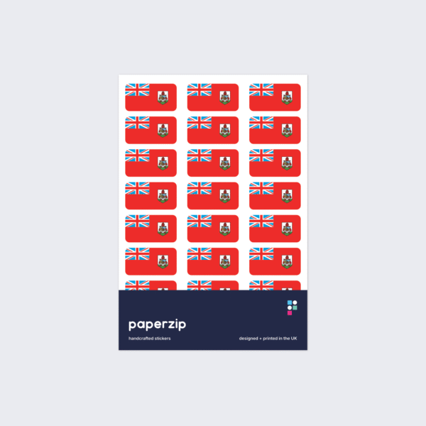 Bermuda Flag Stickers