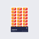 Bhutan Flag Stickers