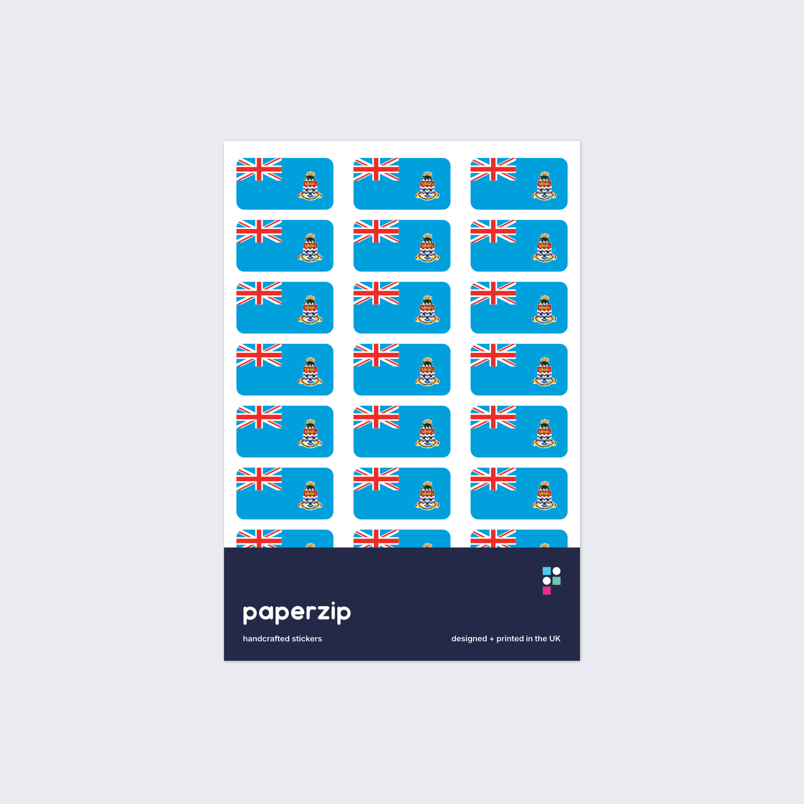 British Cayman Islands Flag Stickers