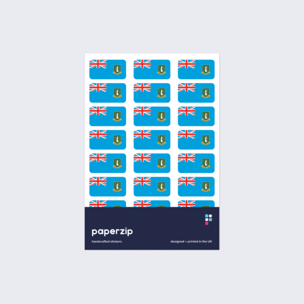 British Virgin Islands Flag Stickers