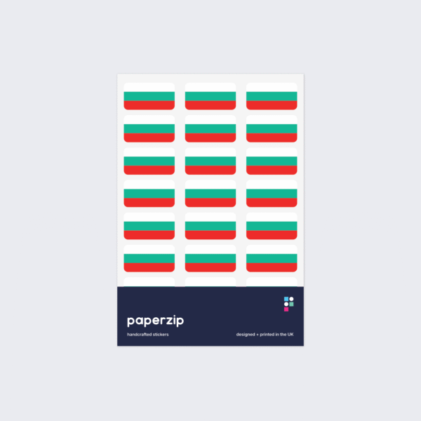 Bulgaria Flag Stickers