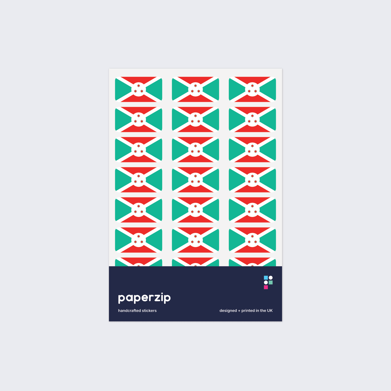 Burundi Flag Stickers