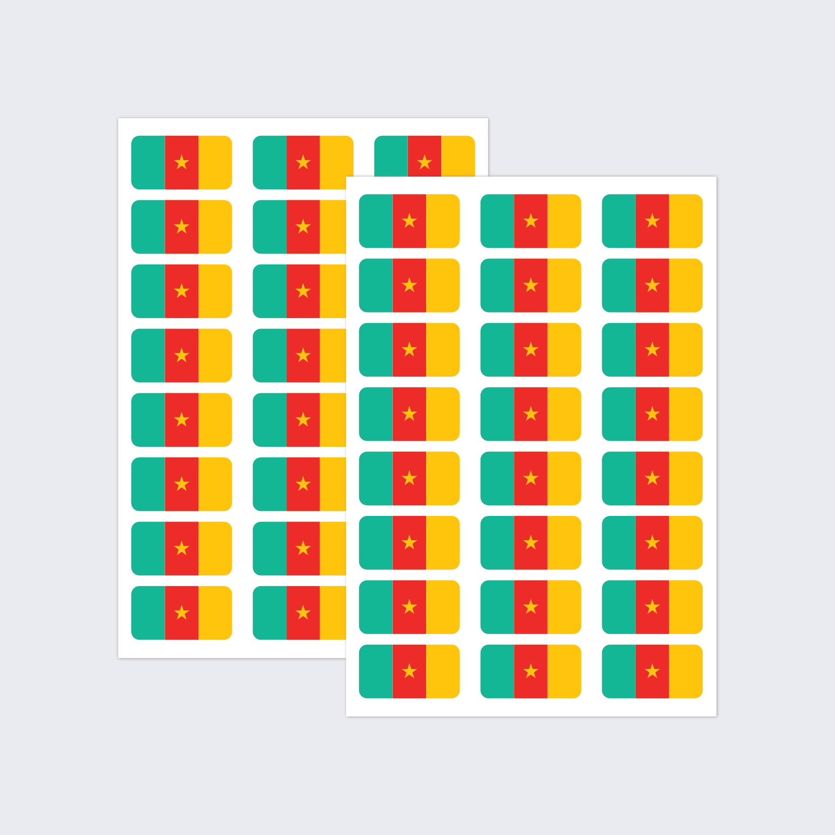 Cameroon Flag Stickers - Image 2