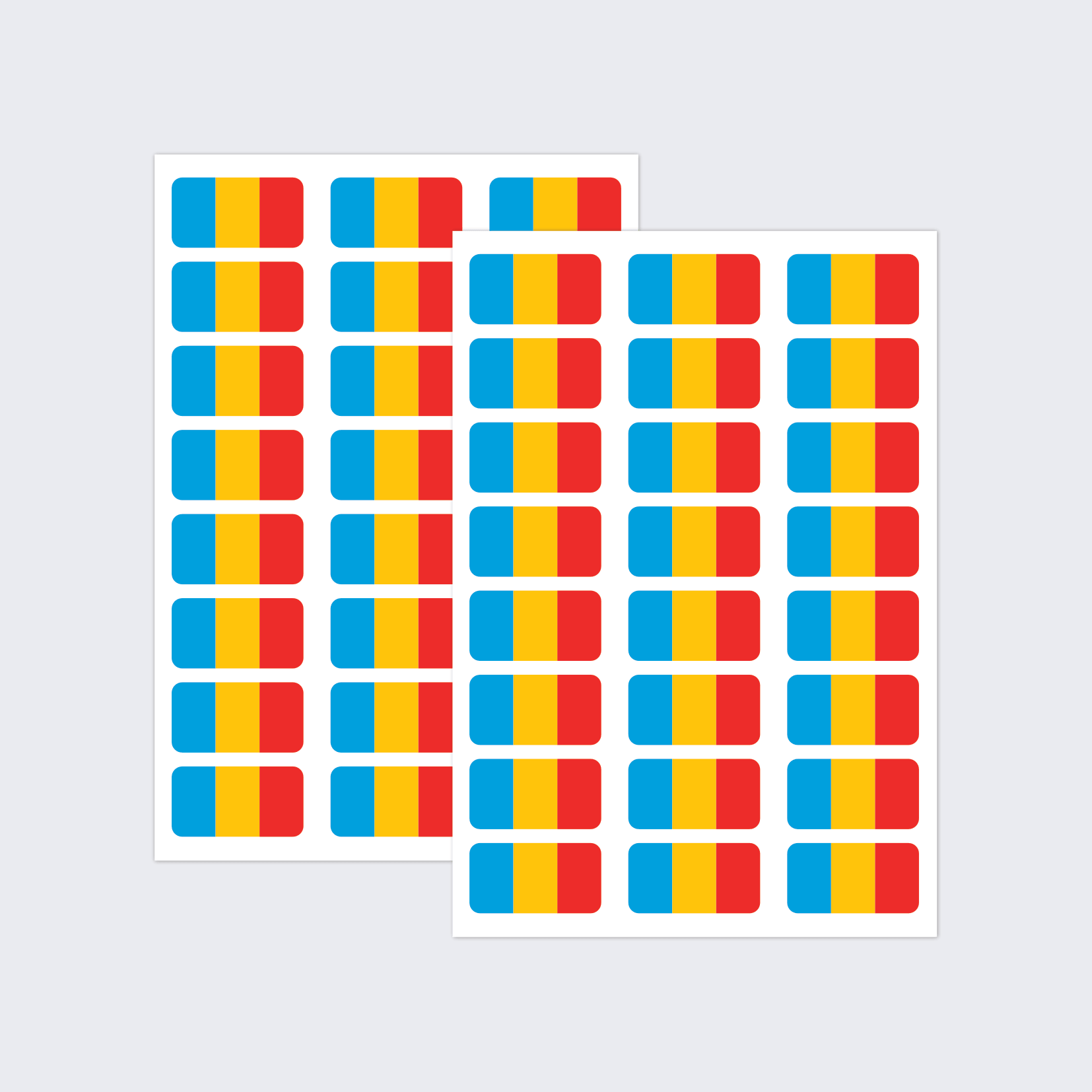 Chad Flag Stickers - Image 2