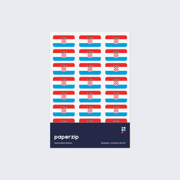 Croatia Flag Stickers