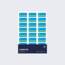 Curaçao Flag Stickers