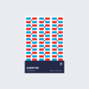 Dominican Republic Flag Stickers