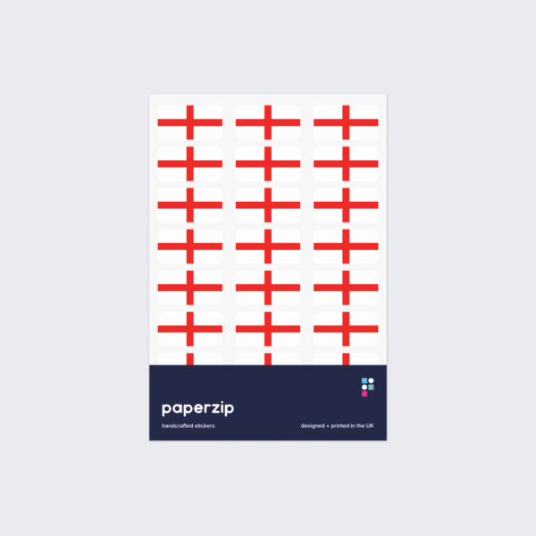 England Flag Stickers