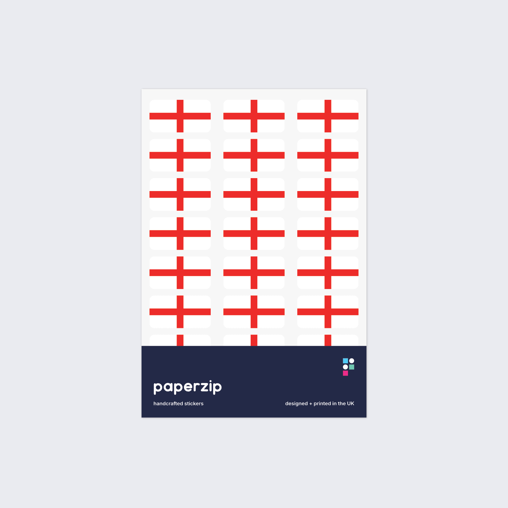 England Flag Stickers