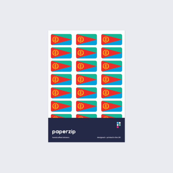 Eritrea Flag Stickers
