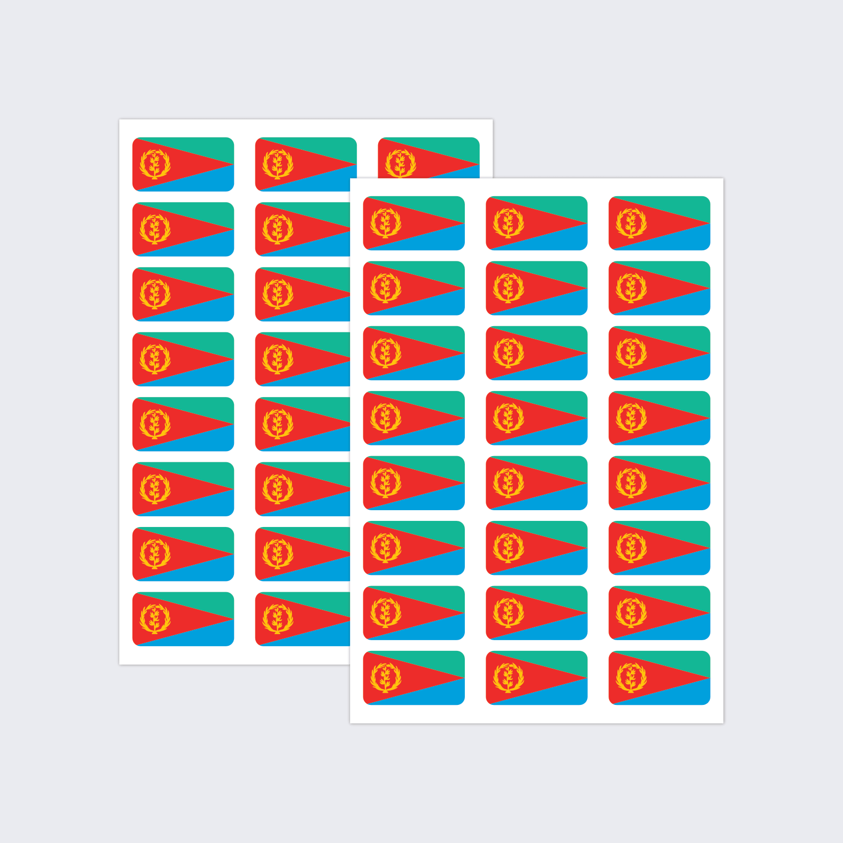 Eritrea Flag Stickers - Image 2