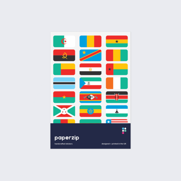 Flags of Africa Stickers