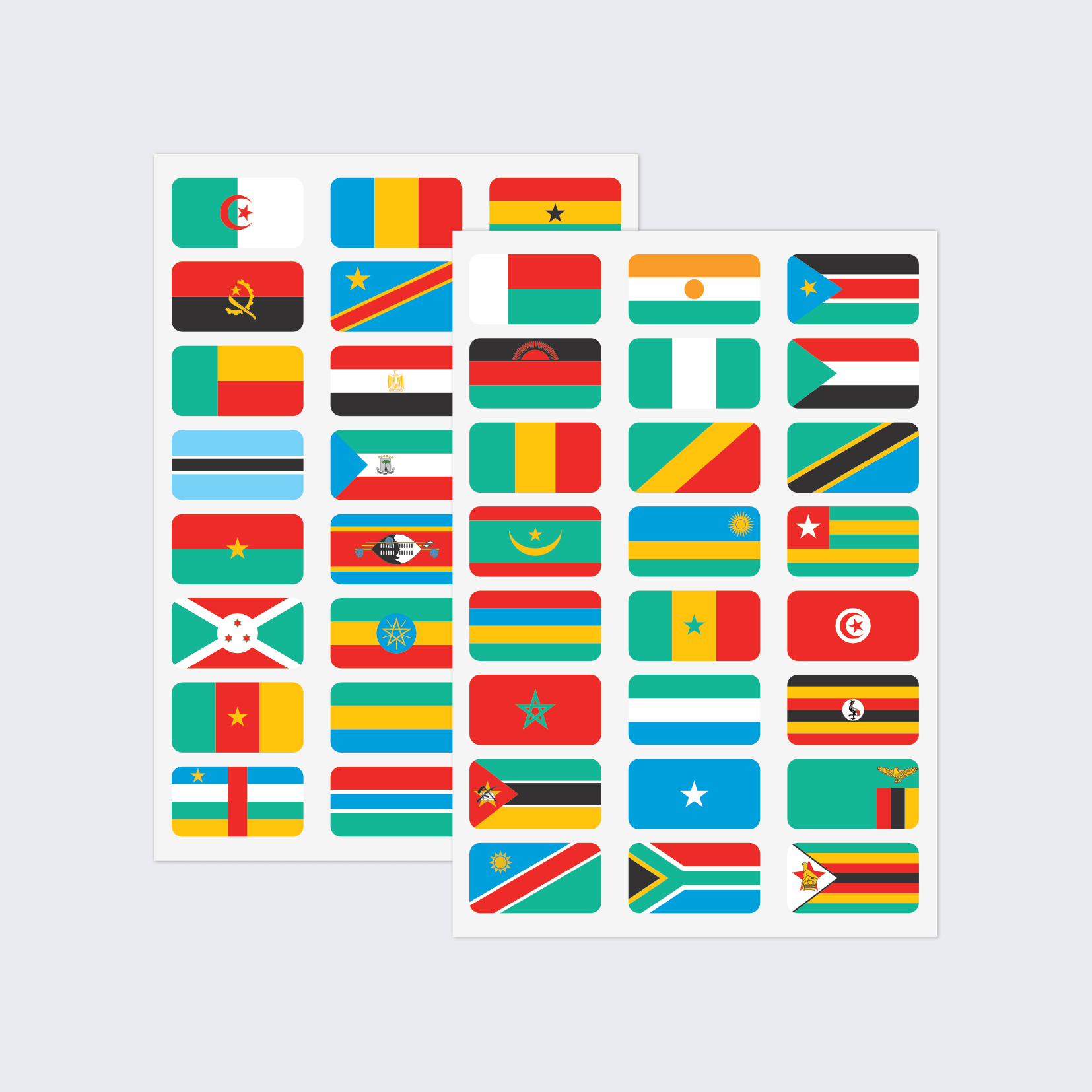 Flags of Africa Stickers - Image 2