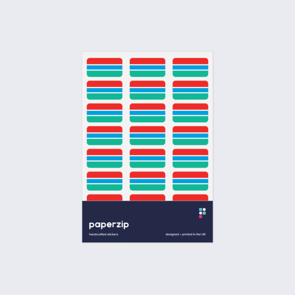 Gambia Flag Stickers
