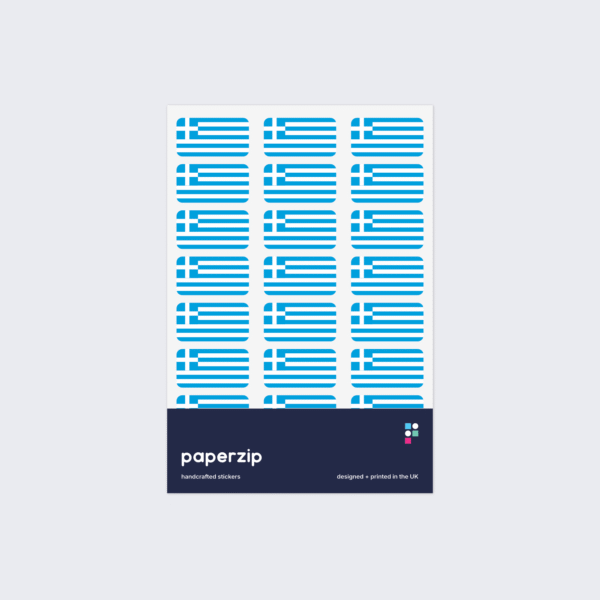 Greece Flag Stickers