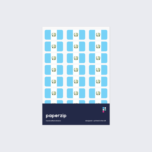 Guatemala Flag Stickers