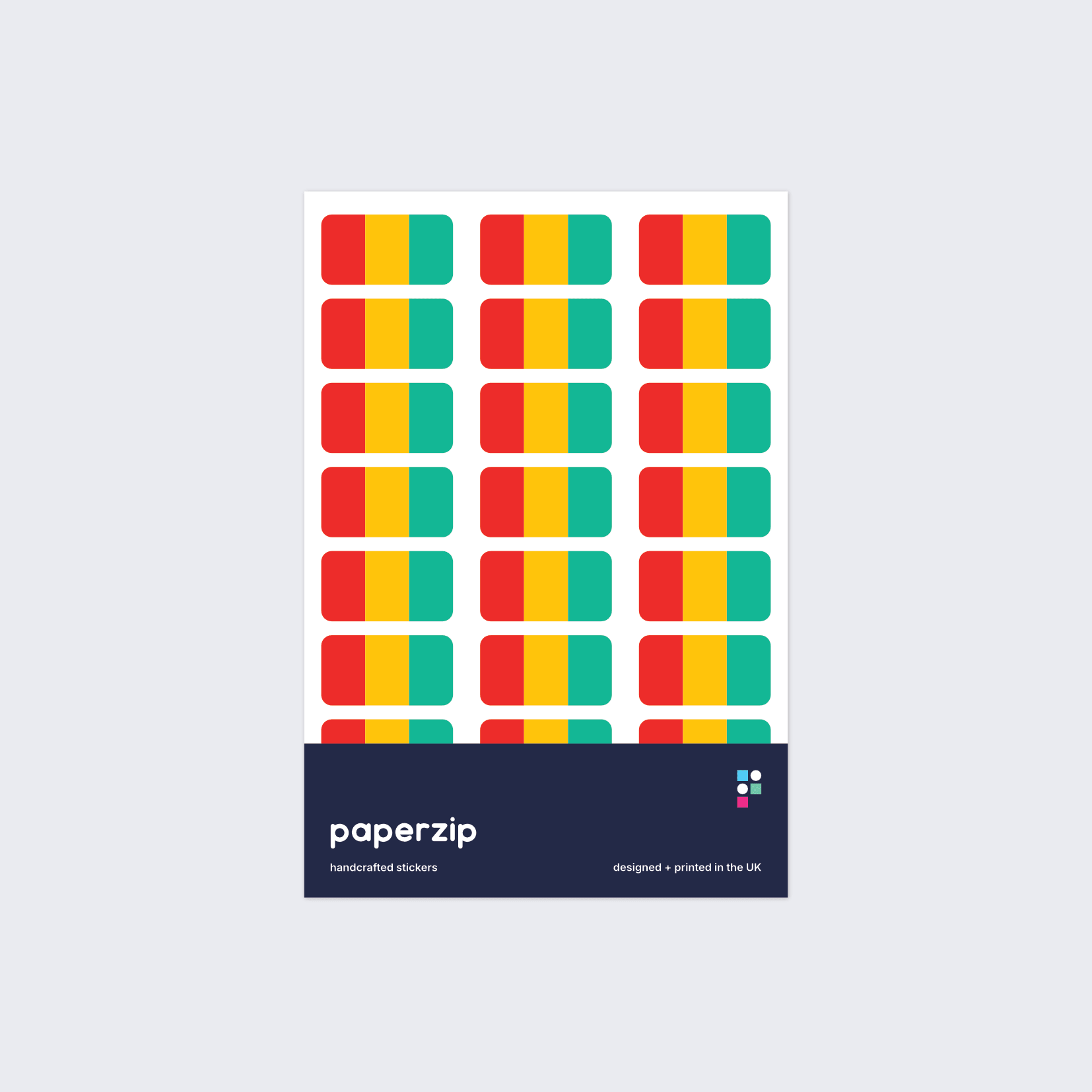 Guinea Flag Stickers