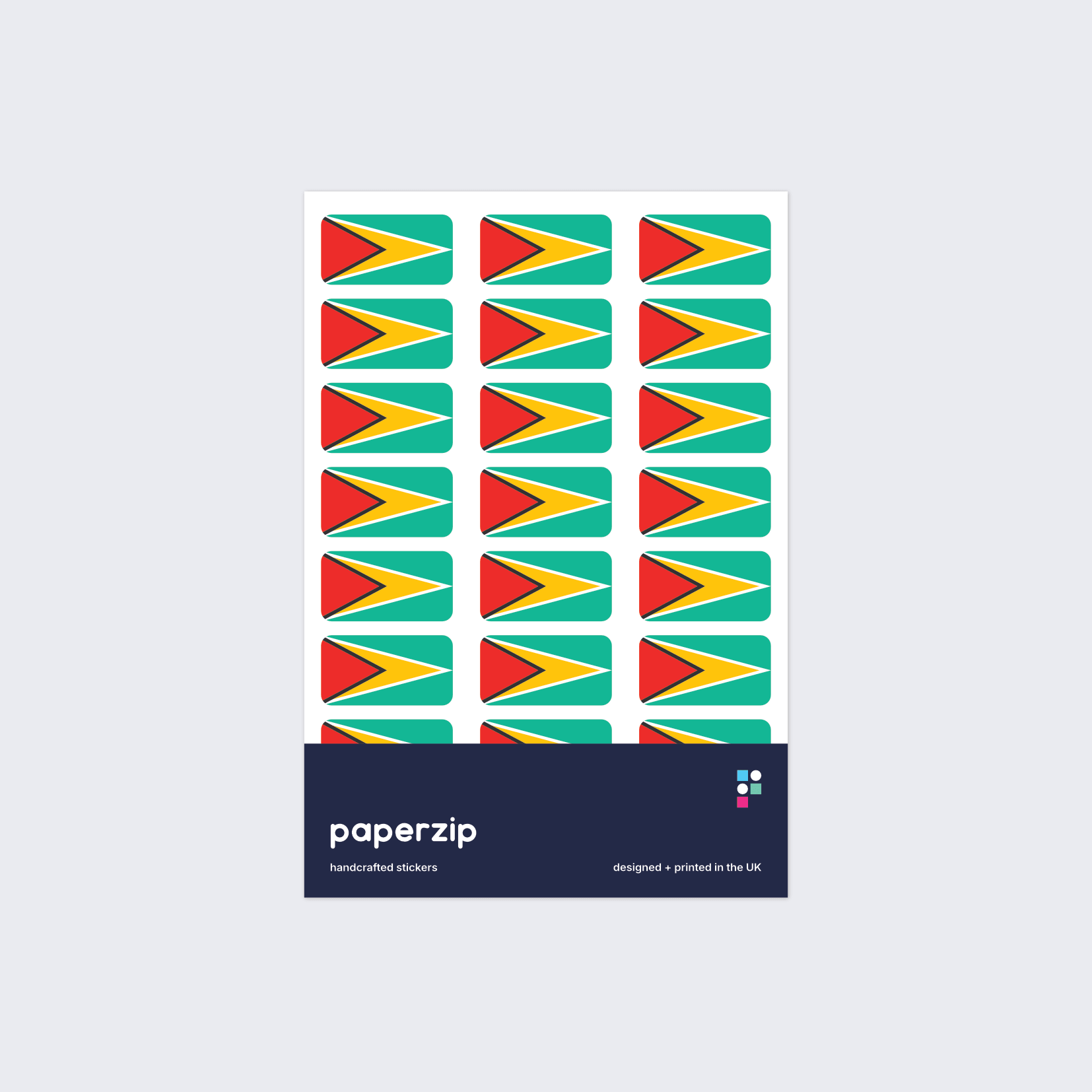 Guyana Flag Stickers