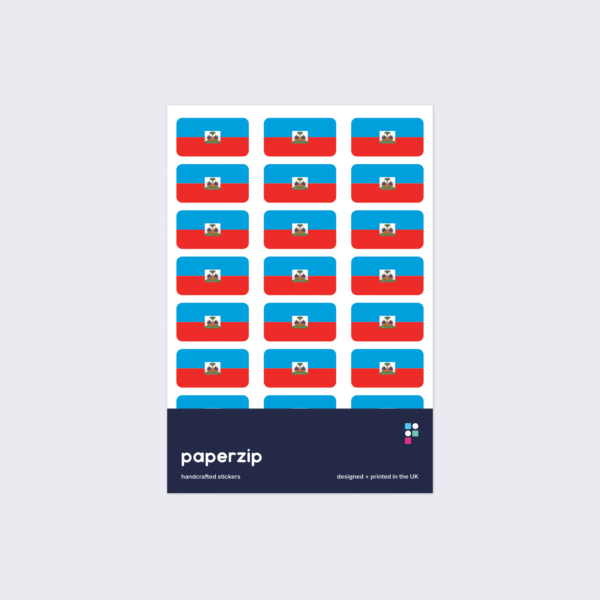 Haiti Flag Stickers