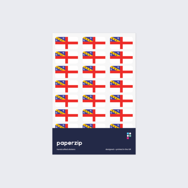 Herm Flag Stickers