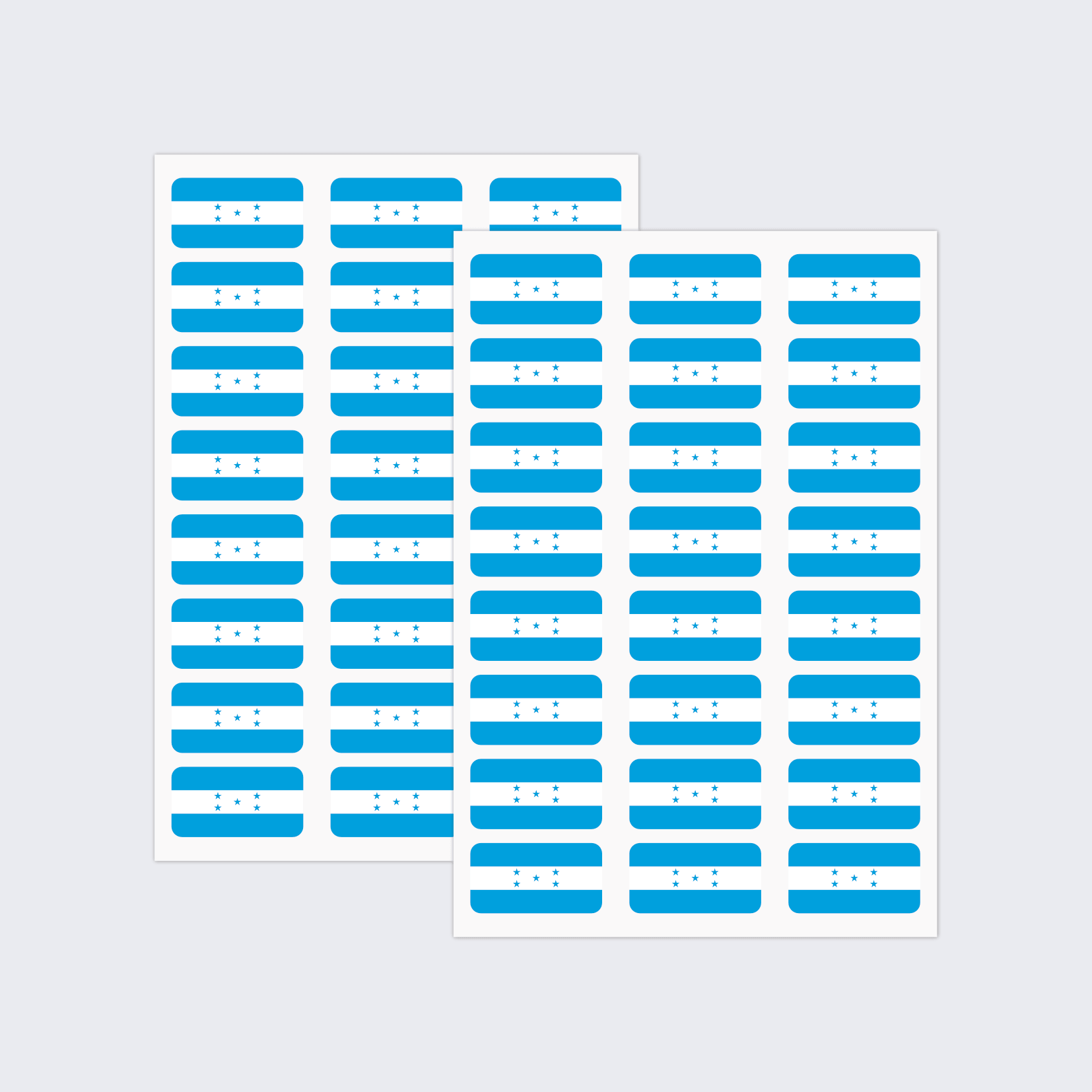 Honduras Flag Stickers - Image 2