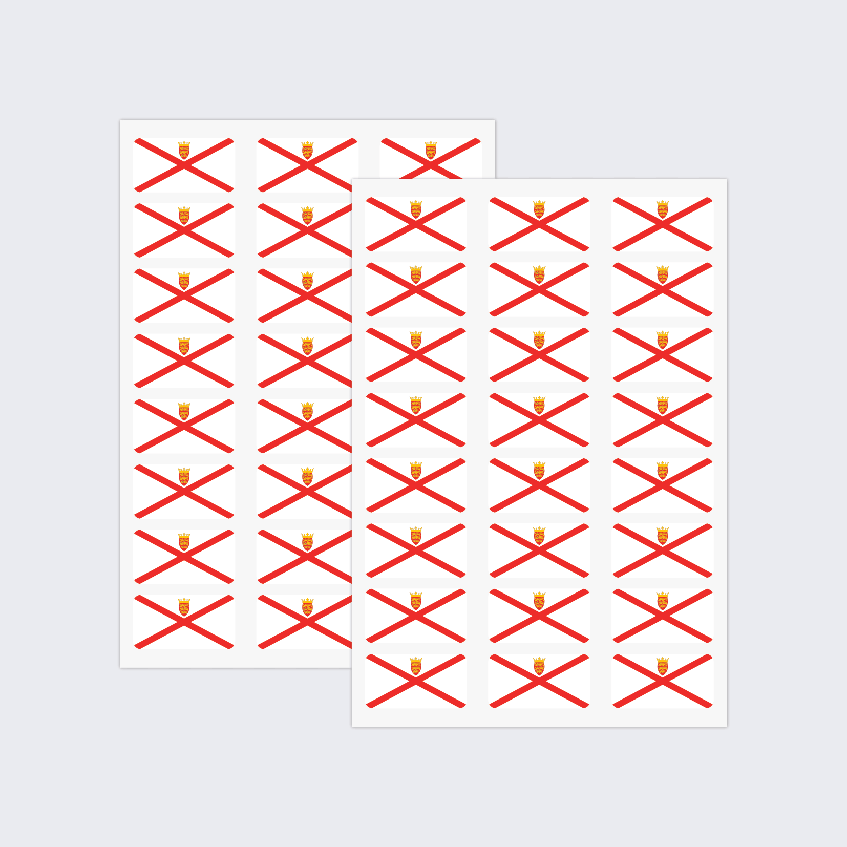 Jersey Flag Stickers - Image 2